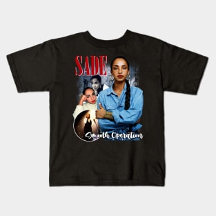 Vintage Sade Adu 80s 90s Style Kids T-Shirt